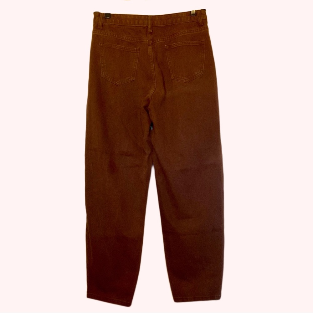SHEIN Brown straight leg women’s Medium loose fit 70/80s casual
